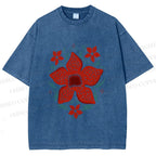 Unisex Stranger Things Printed Washed Tee