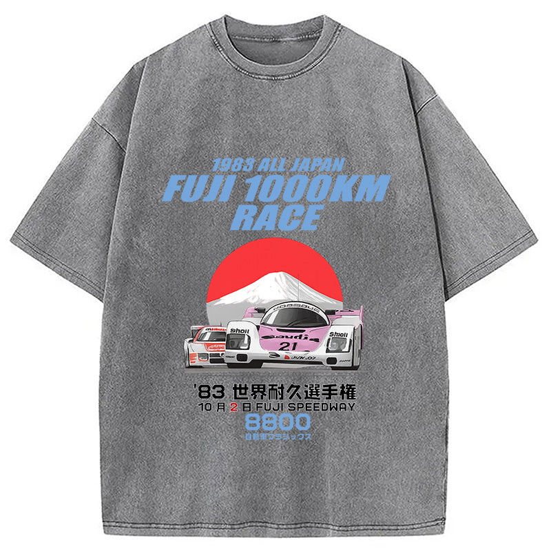 1983 FUJI 1000KM Washed T-Shirt