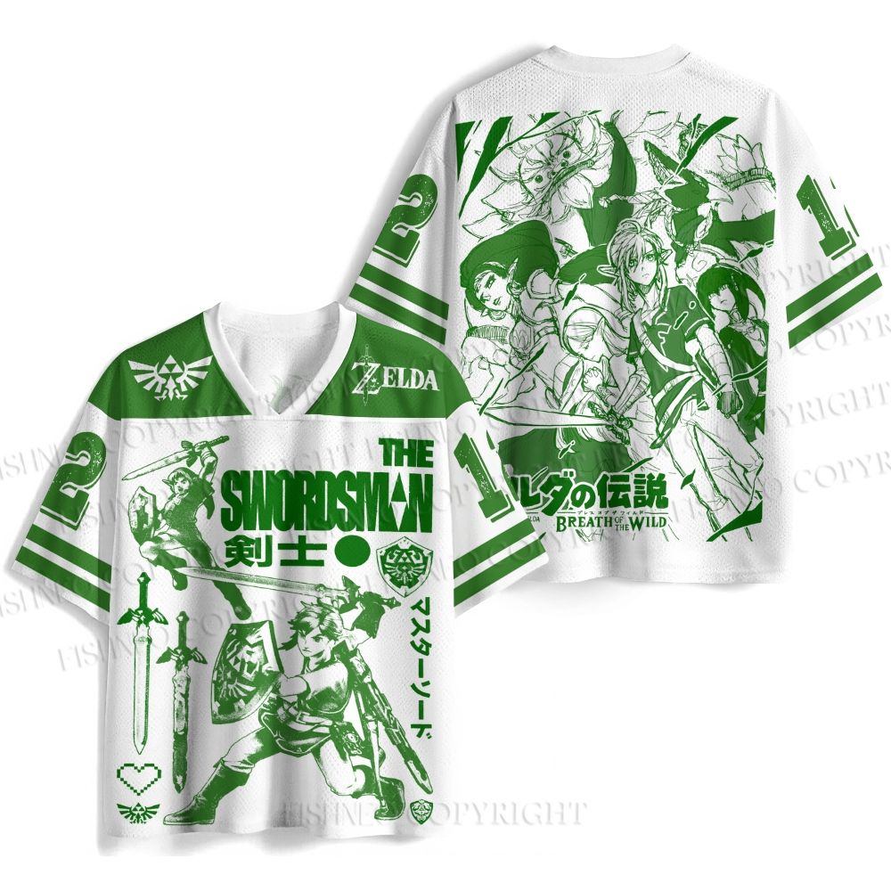 The Legend of Zelda Jersey Shirts
