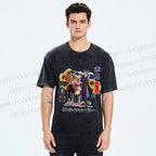 Unisex Samurai Champloo Japanese Printed Washed Tee