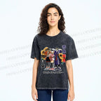 Unisex Samurai Champloo Japanese Printed Washed Tee