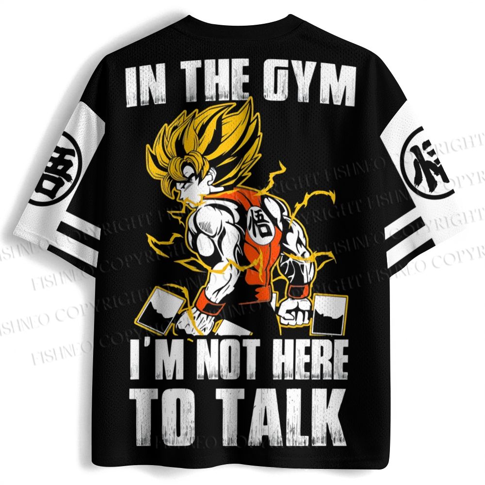 Goku Printed Jersey Shirts