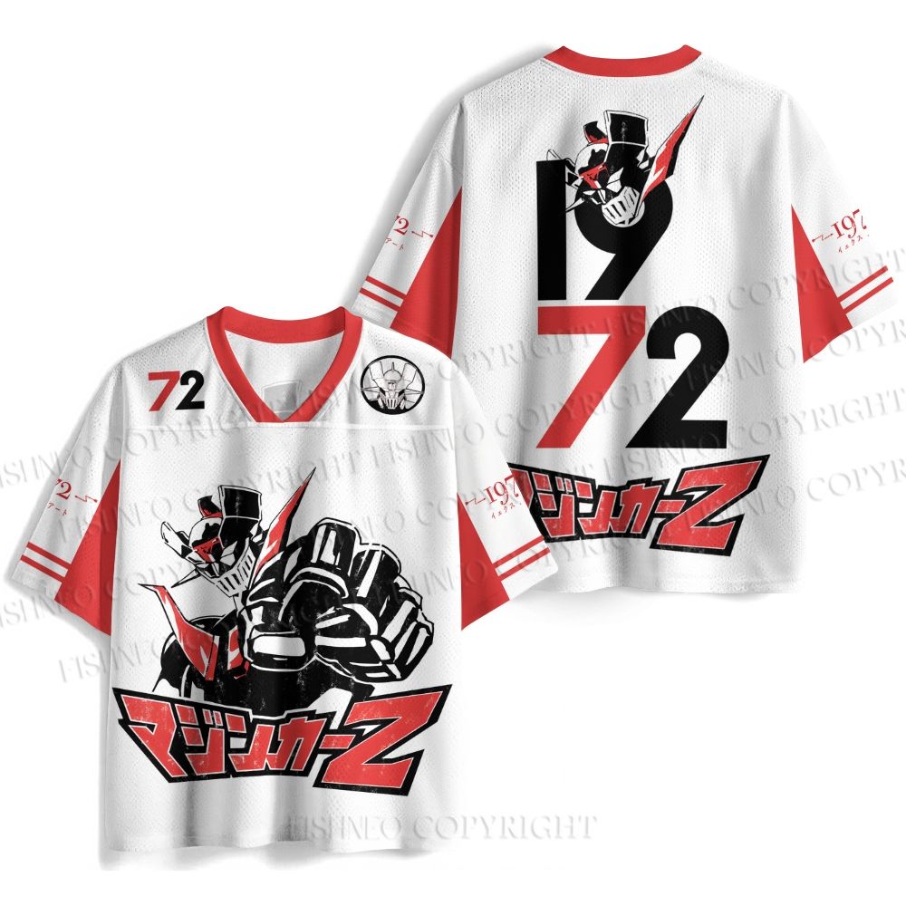 Mazinger Z Printed Jersey Shirts