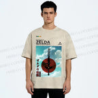 Unisex The Legend of Zelda Printed Washed Tee