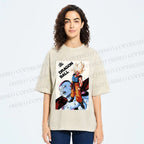 Unisex Goku Dragon Ball Printed Washed Tee