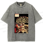 Unisex The Tiger of Ryōkoku Printed Washed Tee