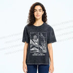 Unisex No Detours Just Direction Printed Washed Tee