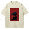 Unisex The Turning Crow Printed Washed Tee
