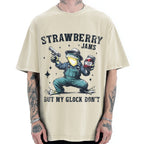 Unisex Funny Frog Meme Vintage Washed T-shirt