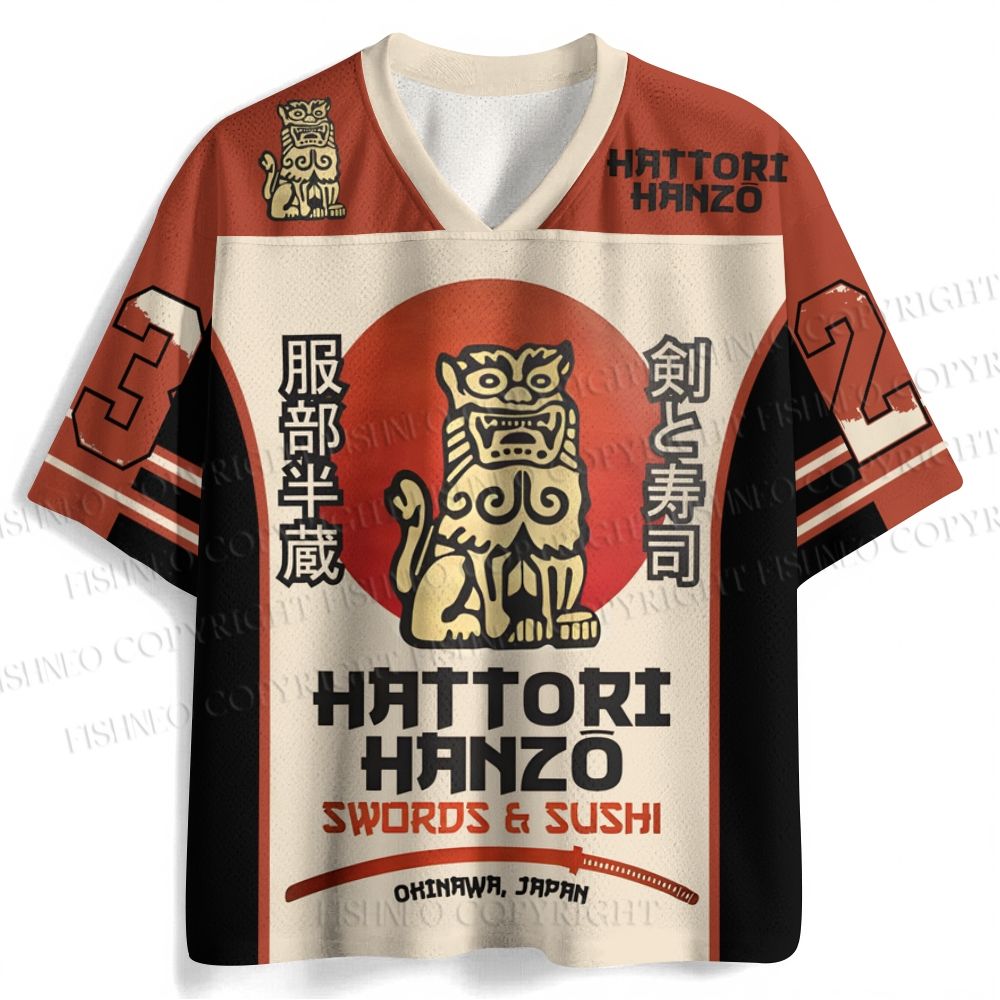 Hattori Hanzo Printed Jersey Shirts