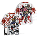 Mobile Suit Gundam Barbatos Printed Jersey Shirts