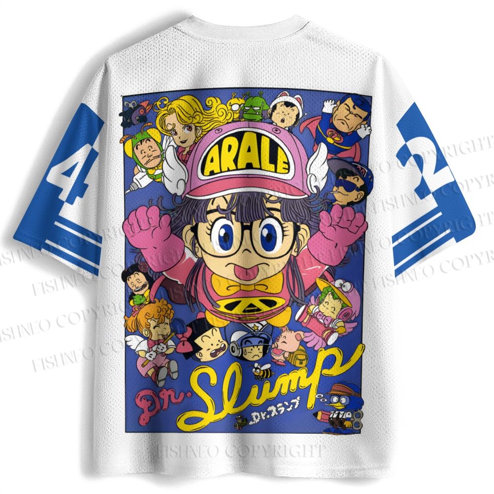 Japanese Arale Norimaki Anime Jersey Shirts