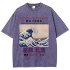 Katsushika Hokusai Japan Washed T-Shirt