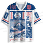 Japanese Art Mount Fuji Jersey Shirts