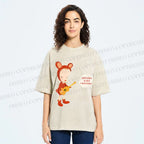 Unisex Yoshitomo Nara Nothing Ever Happened Printed Washed Tee