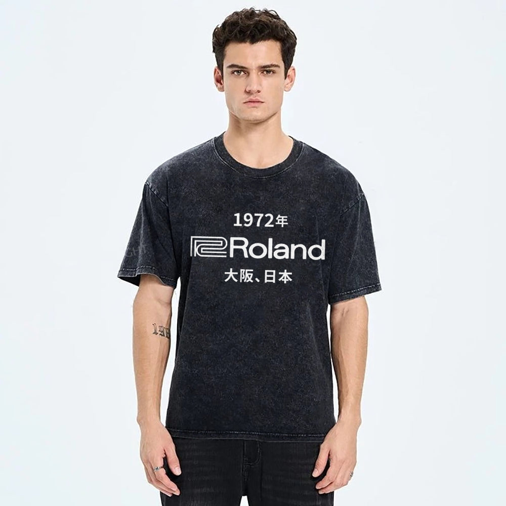 Roland 1972 Osaka Vintage Washed T-Shirt