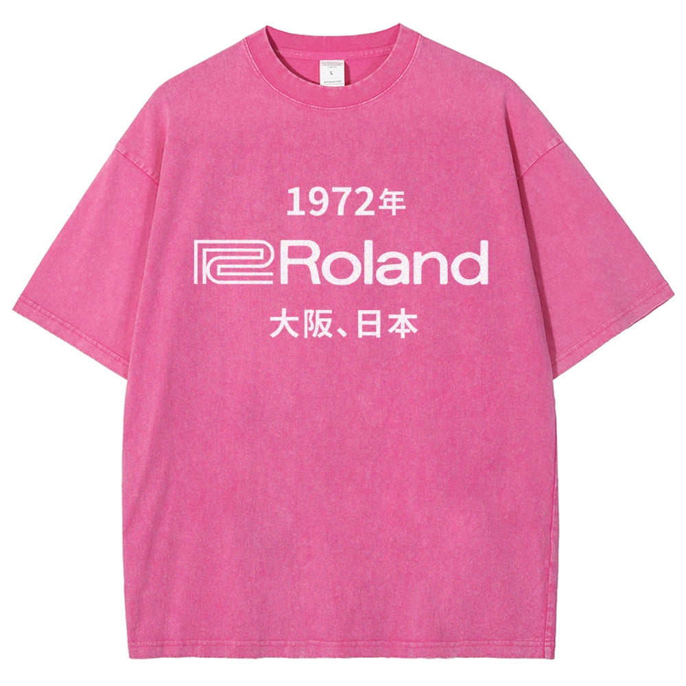 Roland 1972 Osaka Vintage Washed T-Shirt