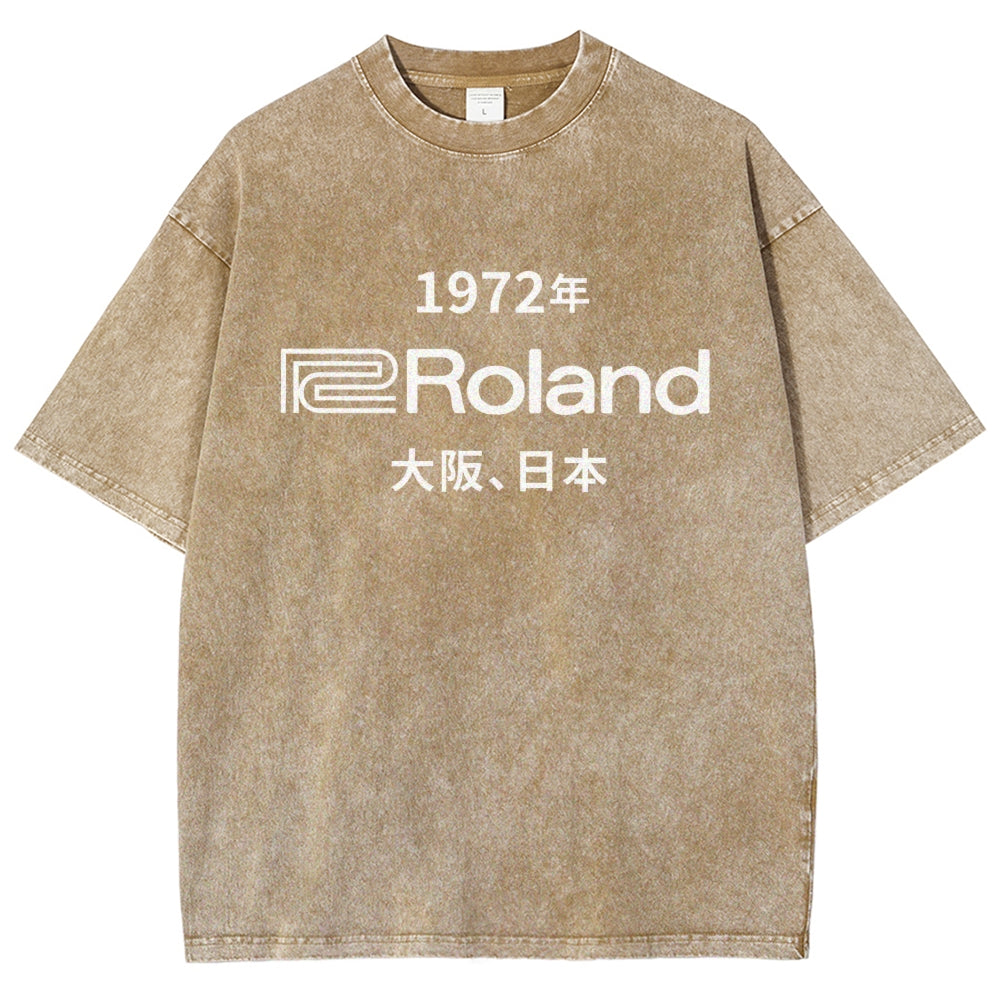 Roland 1972 Osaka Vintage Washed T-Shirt