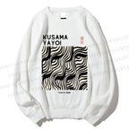 Unisex Yayoi Kusama Geometry Printed Sweatshirt