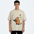 Possum With A Gun Washed T-Shirt