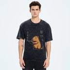Possum With A Gun Washed T-Shirt