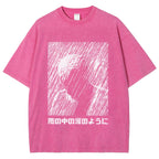 People In The Rain Washed T-Shirt