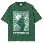 People In The Rain Washed T-Shirt