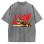 Unisex Easy Tiger Vintage Washed T-shirt