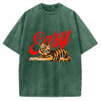Unisex Easy Tiger Vintage Washed T-shirt