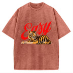 Unisex Easy Tiger Vintage Washed T-shirt