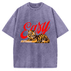 Unisex Easy Tiger Vintage Washed T-shirt