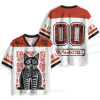 Vintage Black Cat Totem Jersey Shirts