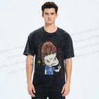 Unisex Yoshitomo Nara What They Want I Don't know Printed Washed Tee
