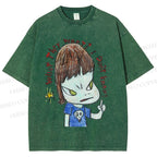 Unisex Yoshitomo Nara What They Want I Don't know Printed Washed Tee