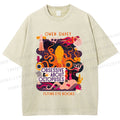 Unisex Obsessive About Octopuses Printed Washed Tee