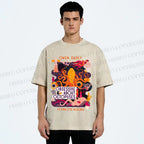 Unisex Obsessive About Octopuses Printed Washed Tee
