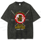 Unisex Hattori Hanzo Printed Washed Tee