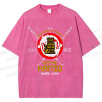 Unisex Hattori Hanzo Printed Washed Tee