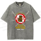 Unisex Hattori Hanzo Printed Washed Tee