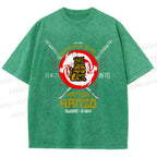 Unisex Hattori Hanzo Printed Washed Tee