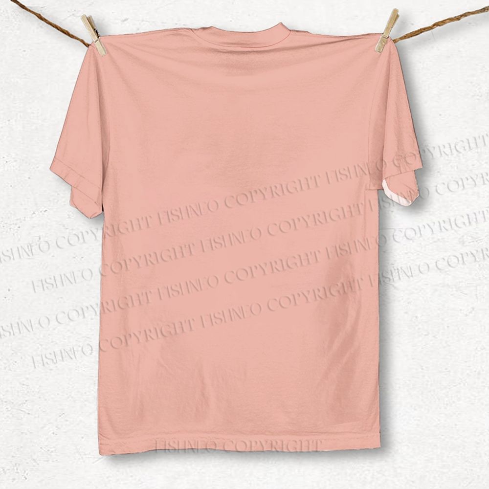 Unisex Octopus Printed Classic T-shirt