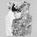 Unisex Akira Printed Tank Top
