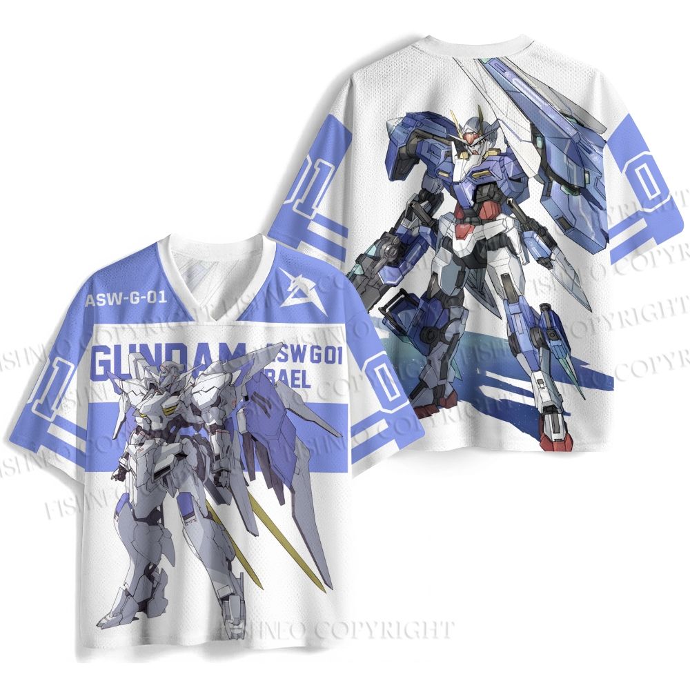 Gundam Printed Jersey Shirts