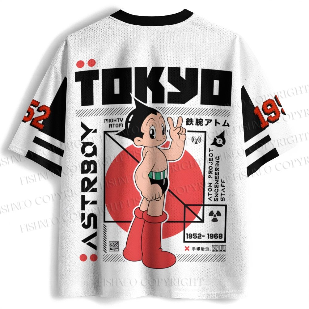 Astro Boy Printed Jersey Shirts