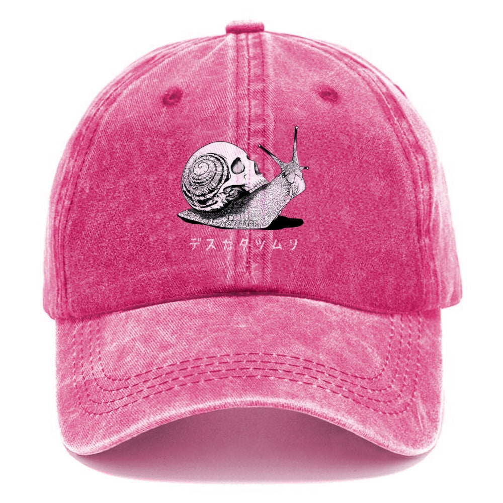 Death Snail Manga Washed Cap