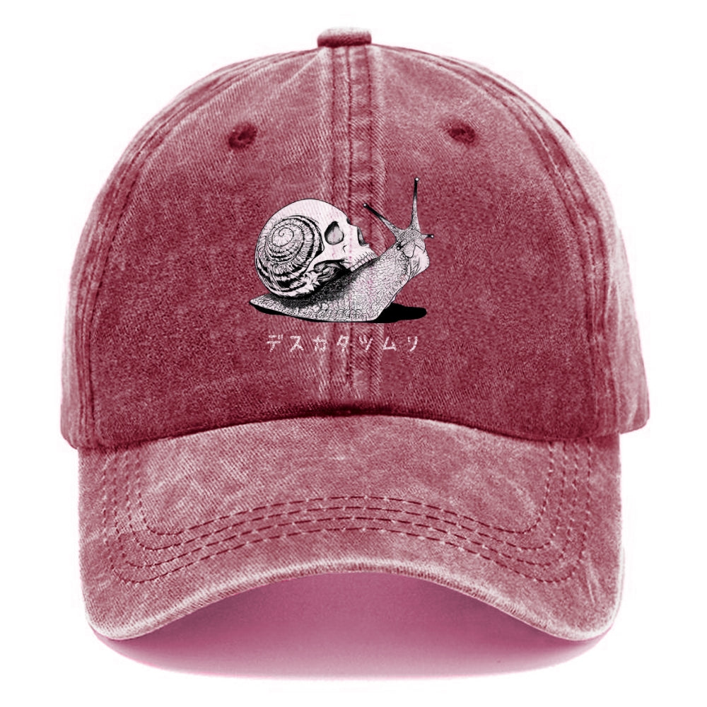 Death Snail Manga Washed Cap