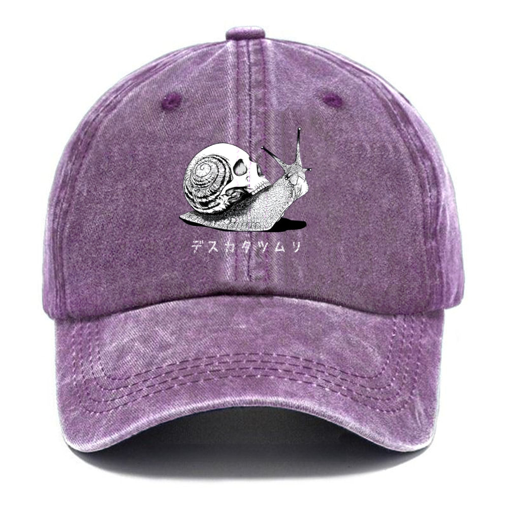 Death Snail Manga Washed Cap