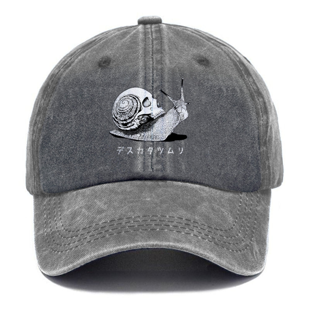 Death Snail Manga Washed Cap
