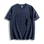 Cat and Musical notation Classic T-Shirt