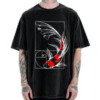 Golden Ratio Koi Vintage Washed T-shirt
